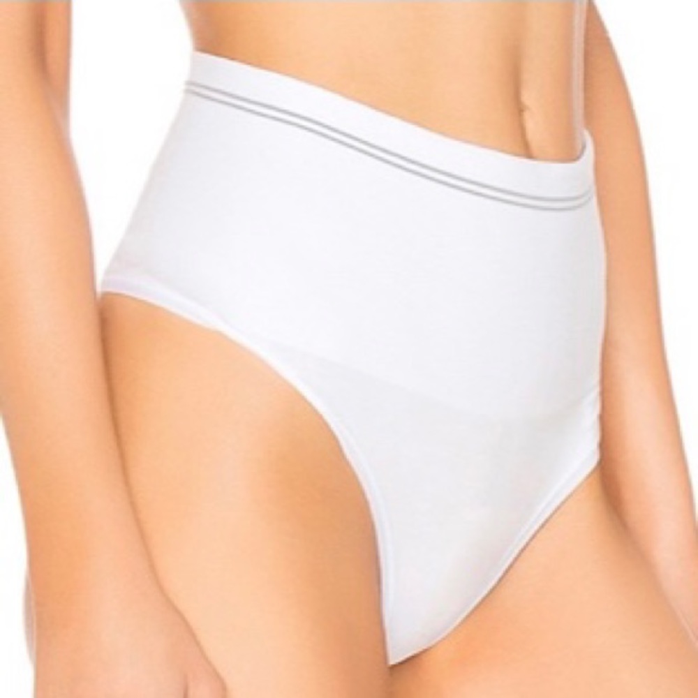 4qty L/XL Yummie Thong Cotton Tummy-Smoothing NIP